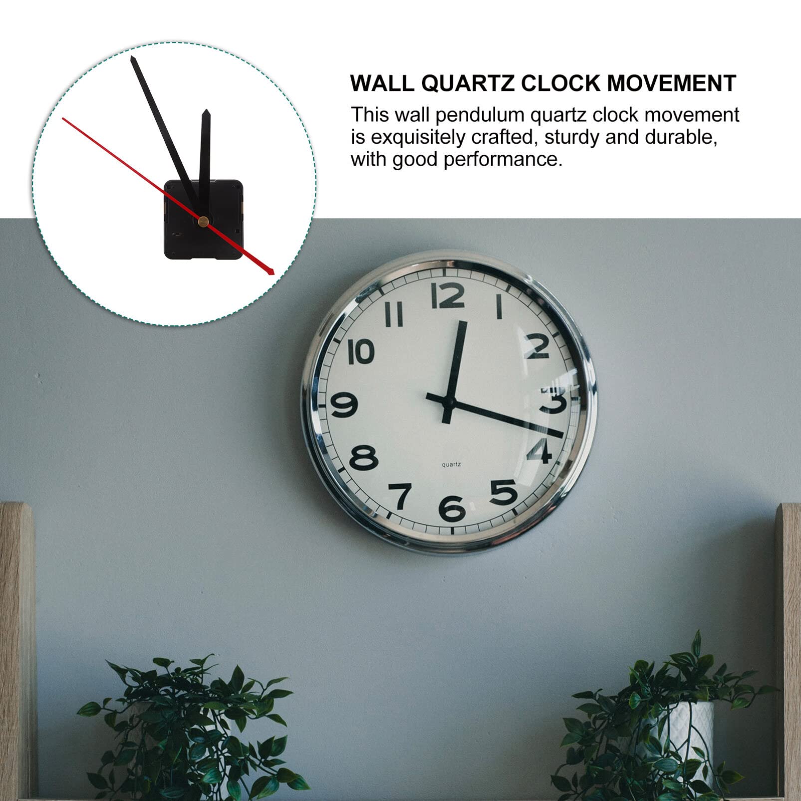 Kit De MéCanisme D'Horloge Alimenté Par Batterie, Remplacement De