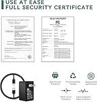 Vista 6 de FITE ON Cargador de alimentación tipo C de 5 V compatible con NEXPOW Car Jump Starter 1500A 2000A Peak Battery Starter; GOOLOO GP2000 GT3000