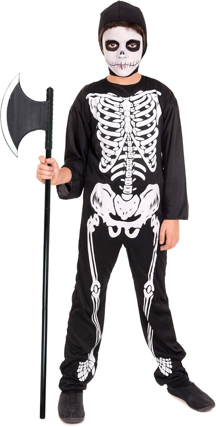 Skeleteen Viking Medieval Costume Axe - Grim Reaper Executioner Fake Blade Costume Battle Axe : Clothing, Shoes & Jewelry