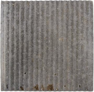 Upcycled 2'x2' Dakota Barn Tin Ceiling Tile - Majority Galvanized - Works with Standard Drop Grid