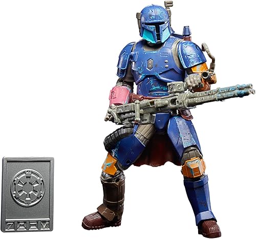 STAR WARS The Black Series Credit Collection - Juguete Mandaloriano de infantería pesada de 6 pulgadas, figura coleccionable The Mandalorian, a