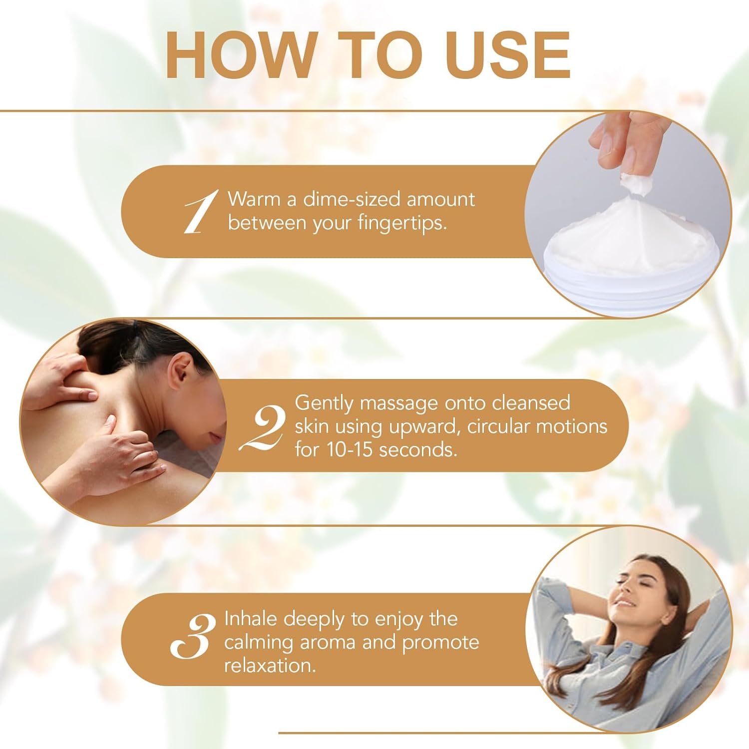 Frankincense Balm for Anti-Aging, Muscle Support – Deep Moisturizing Frankincense Cream for Sensitive Skin, Dry Skin – Skincare Moisturizer for Men & Women - Image 3