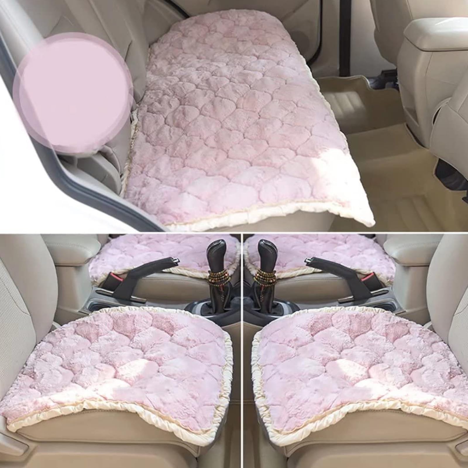 Amazon | SUKIZUKI シートカバー 軽自動車 かわいい 3点セット 後部