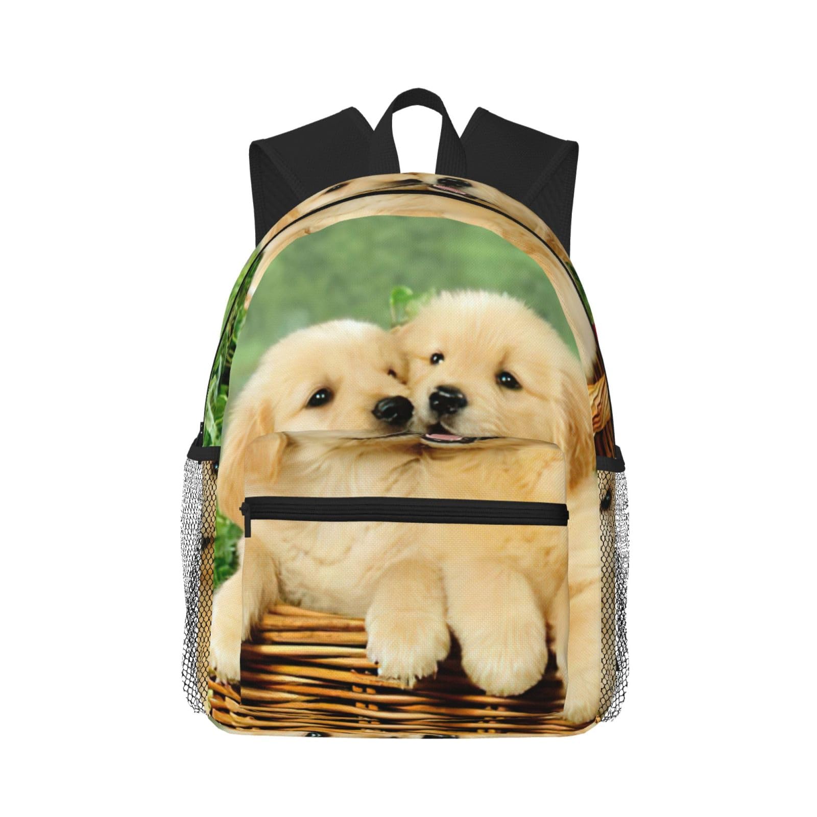 Sac à dos ordinateur 15,7 EdWal noir cartable PC portable Golden Retriever - 8