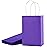 SUNCOLOR 24-Pack Purple Gift Bags with Handles - 8 Goodie Bags for Party Favor Bags, Birthdays, Weddings & Special Occasions (Purple)