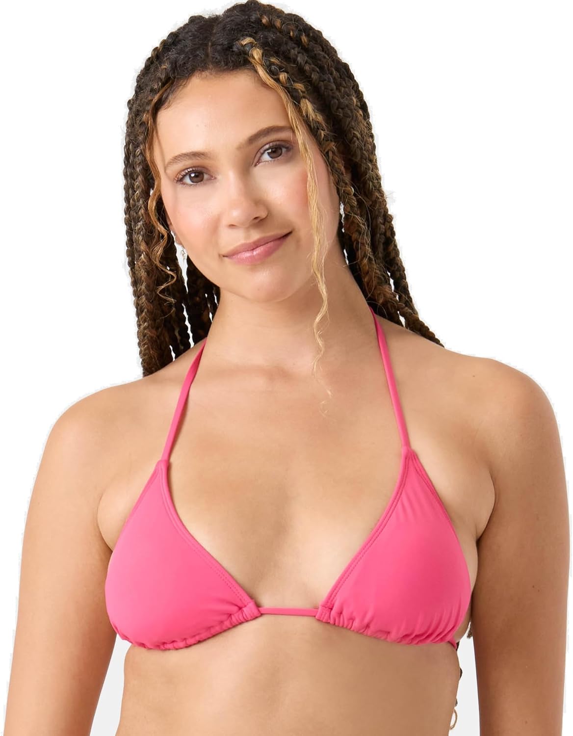 Roxy Women's Bikini Top – Adjustable Straps, Removable Pads, UPF 50+, Quick-Dry, Swimwear Top, Beachwear