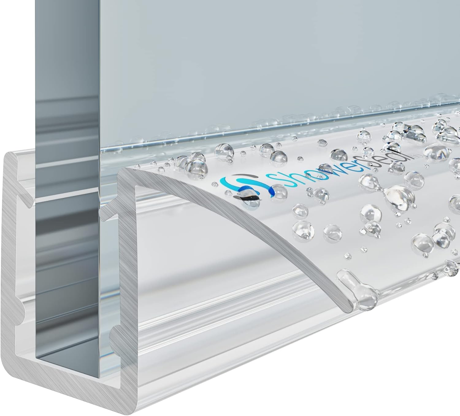 Shower Door Deflector Seal 46mm to 10mm Glass Versions Pivot Door