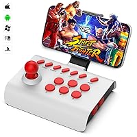 Vista 10 de arVin Arcade Fight Stick Joystick Game Controller for iPhone iOS Android PC Fighting Stick for Nintendo Switch/PS3/PS4 Arcade Rocker Gamepad with