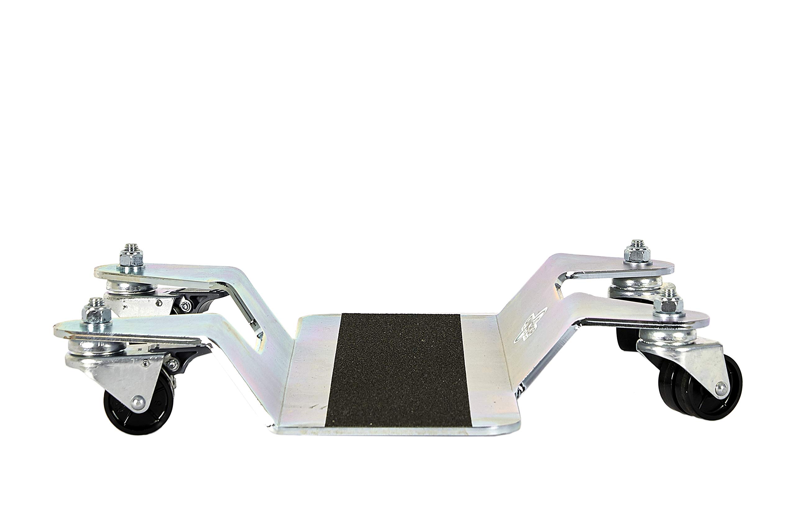 KT 11 - Carrello Accostamoto, Struttura universale, Portata max 400 kg, Dimensioni spazio per cavalletto 50 x 16,5 cm