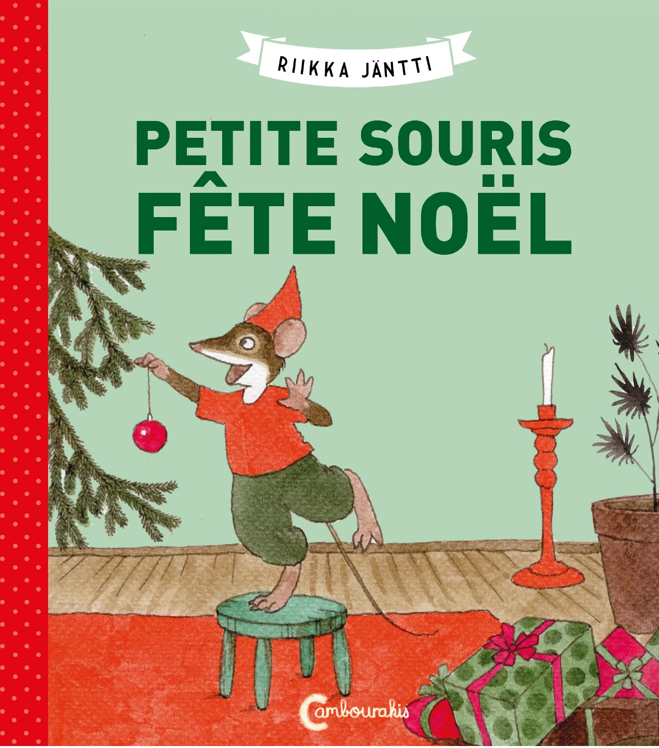 Petite souris fête Noël