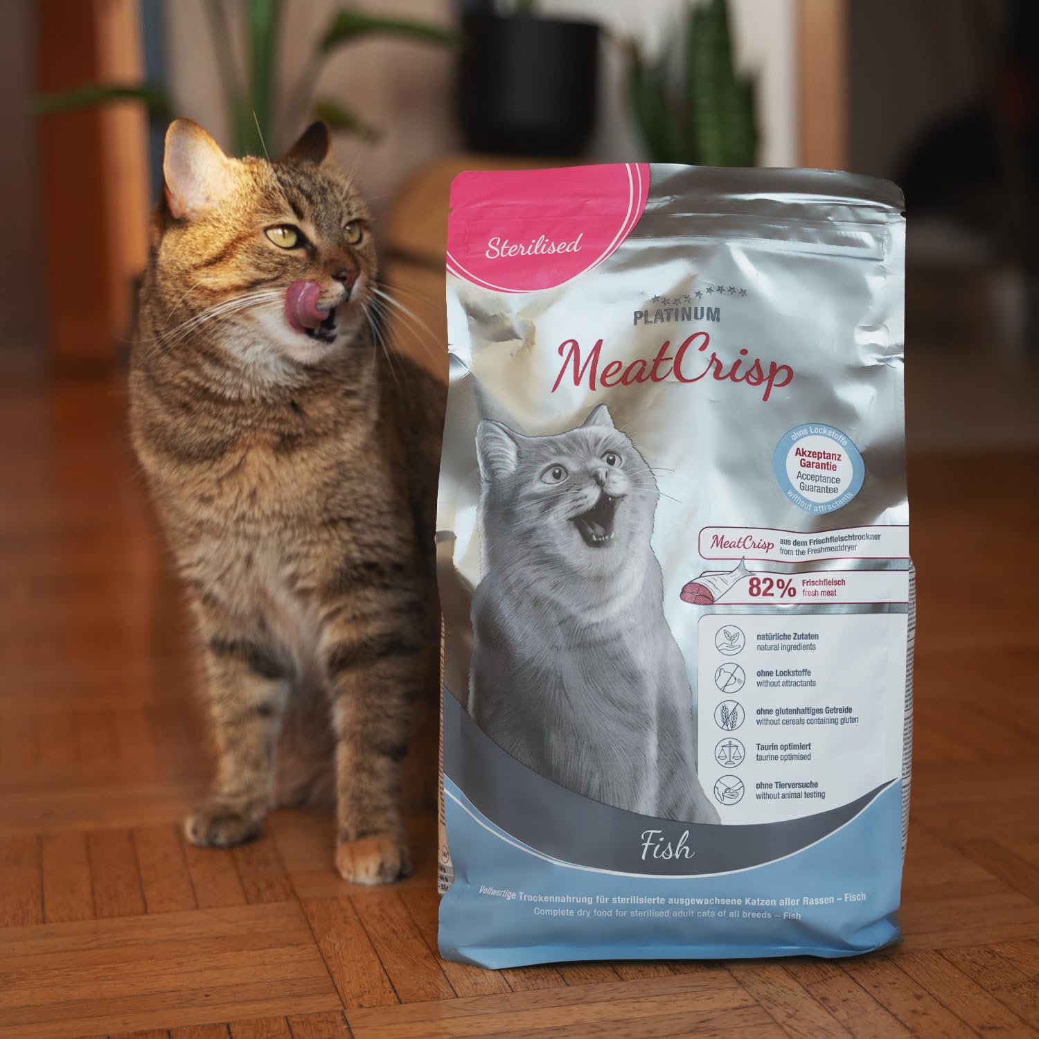Platinum MeatCrisp Balıklı Kısır Kedi Maması 1,5 kg