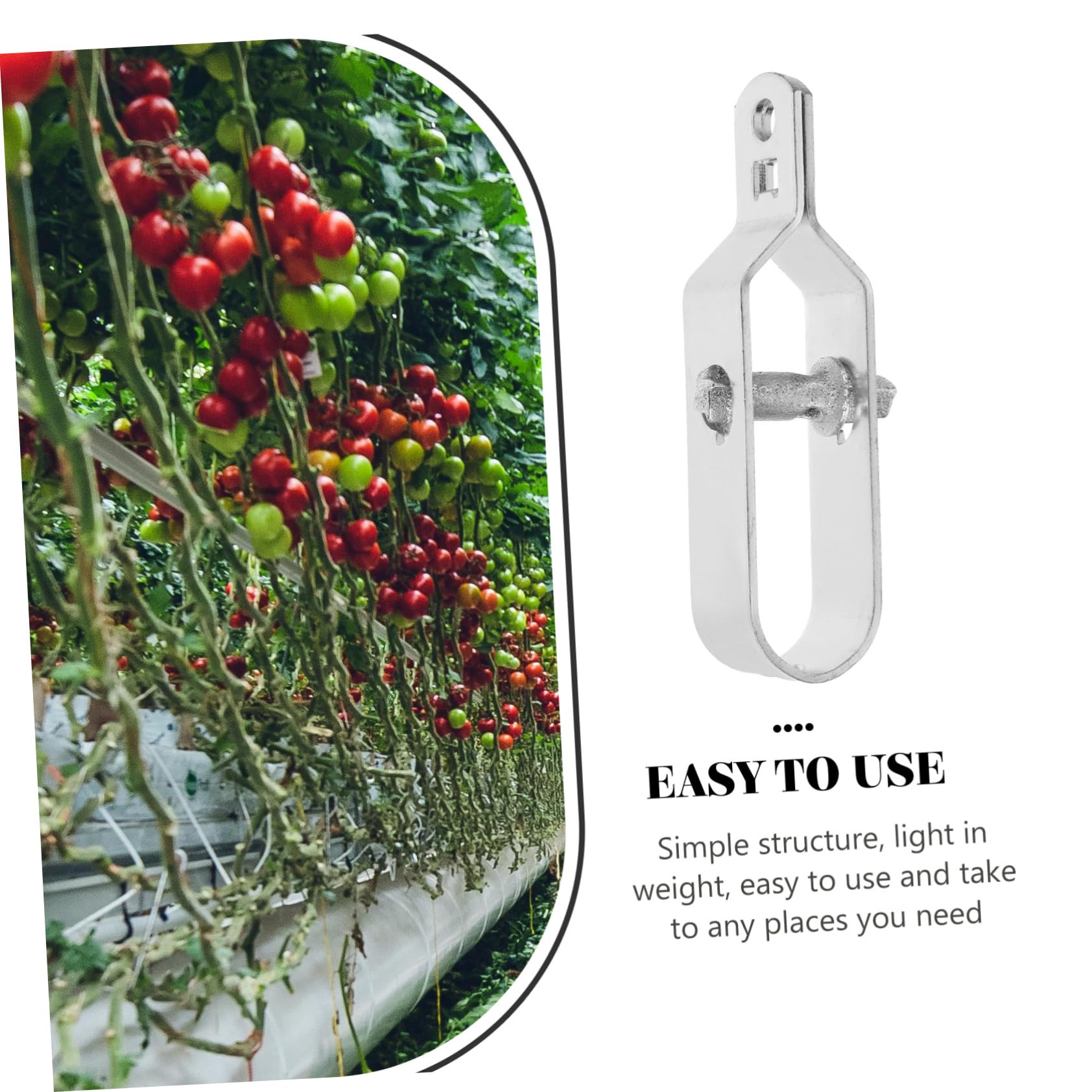 PLAFOPE 10pezzi Tenditore Per Filo Da Strumento Robusto e Resistente Facile Da Montare e Usare Per Giardino e Installazioni Stabili