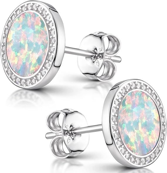 MATERIA by Matthias Wagner Orecchini orientali in argento 925 – Orecchini da donna ornamento rotondo SO-58, Argento sterling