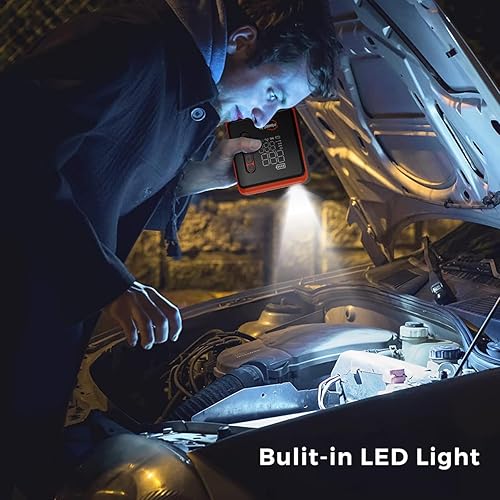 Miniatura 7 de Compresor de aire portátil para inflador de neumáticos, bomba de aire para neumáticos de automóvil con manómetro de presión de neumáticos (150 PSI y