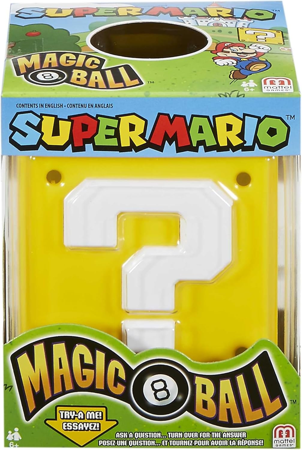 Mattel Games Magic 8 Ball Super Mario