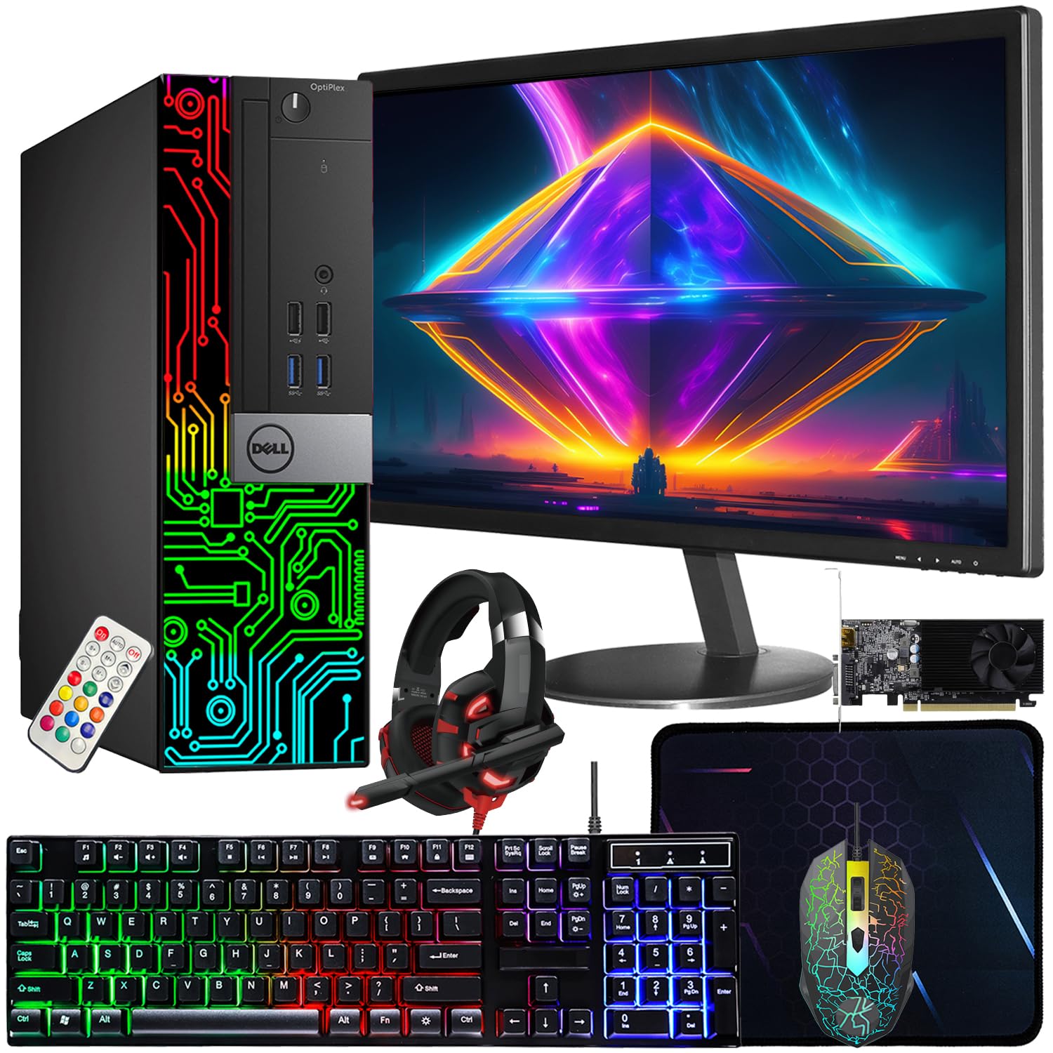 Amazon.com: Dell OptiPlex 5060 SFF RGB Computer PC, Intel Core i5