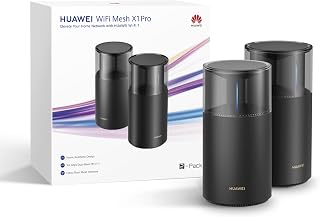 HUAWEI WiFi Mesh X1 Pro Router, 3,6 Gbit/s, Dualband WLAN 7, 2 Pack