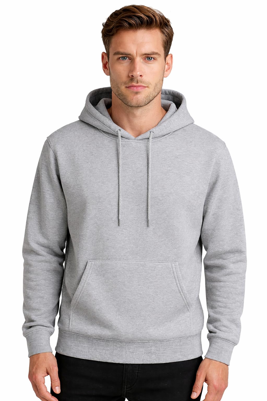GYRFALCON Cotton Fleece Hooded Sweatshirt (Unisex) at ₹399 – Amazon