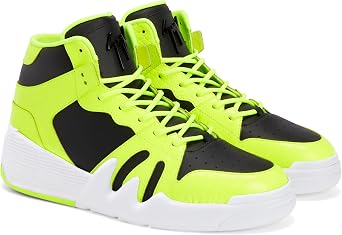 Talon Neon High-Top Sneakers