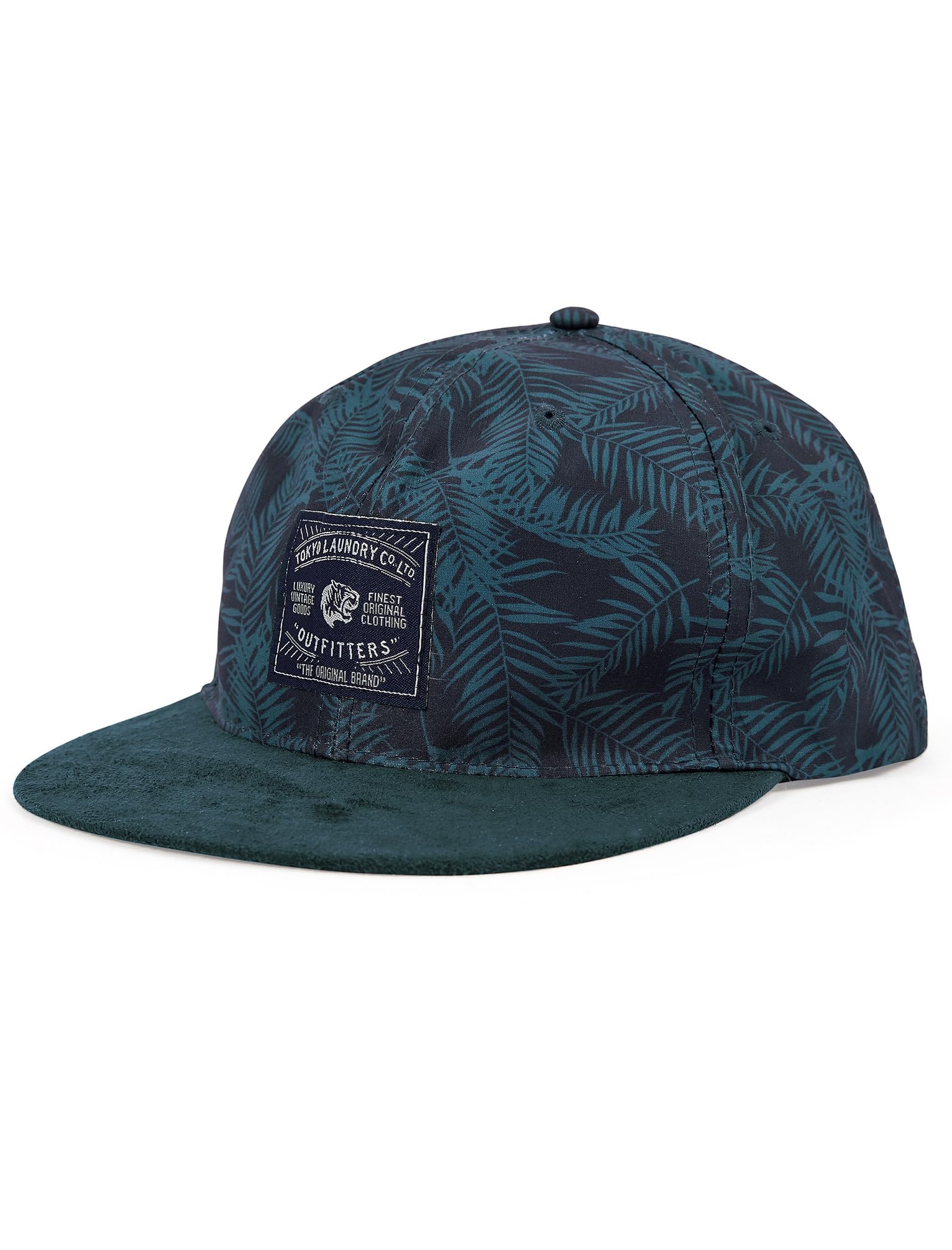 Tokyo Laundry Men's Flat Peak Snapback Baseball Cap Hat