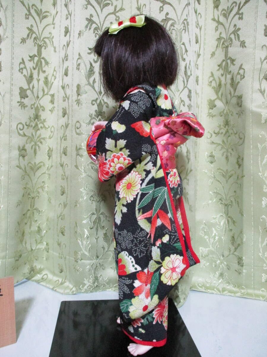 Amazon | 創作人形 ビスクドール 三輪輝子 市松人形 姫てまり 40㎝ 60 
