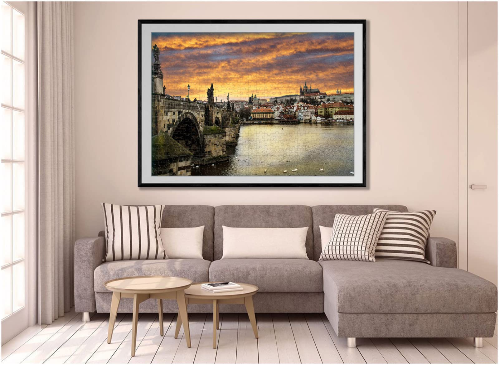 Puzzle da 3000 pezzi Puzzle Praga Ponte Carlo Puzzle Giocattolo in legno Regalo Decorazioni per la casa