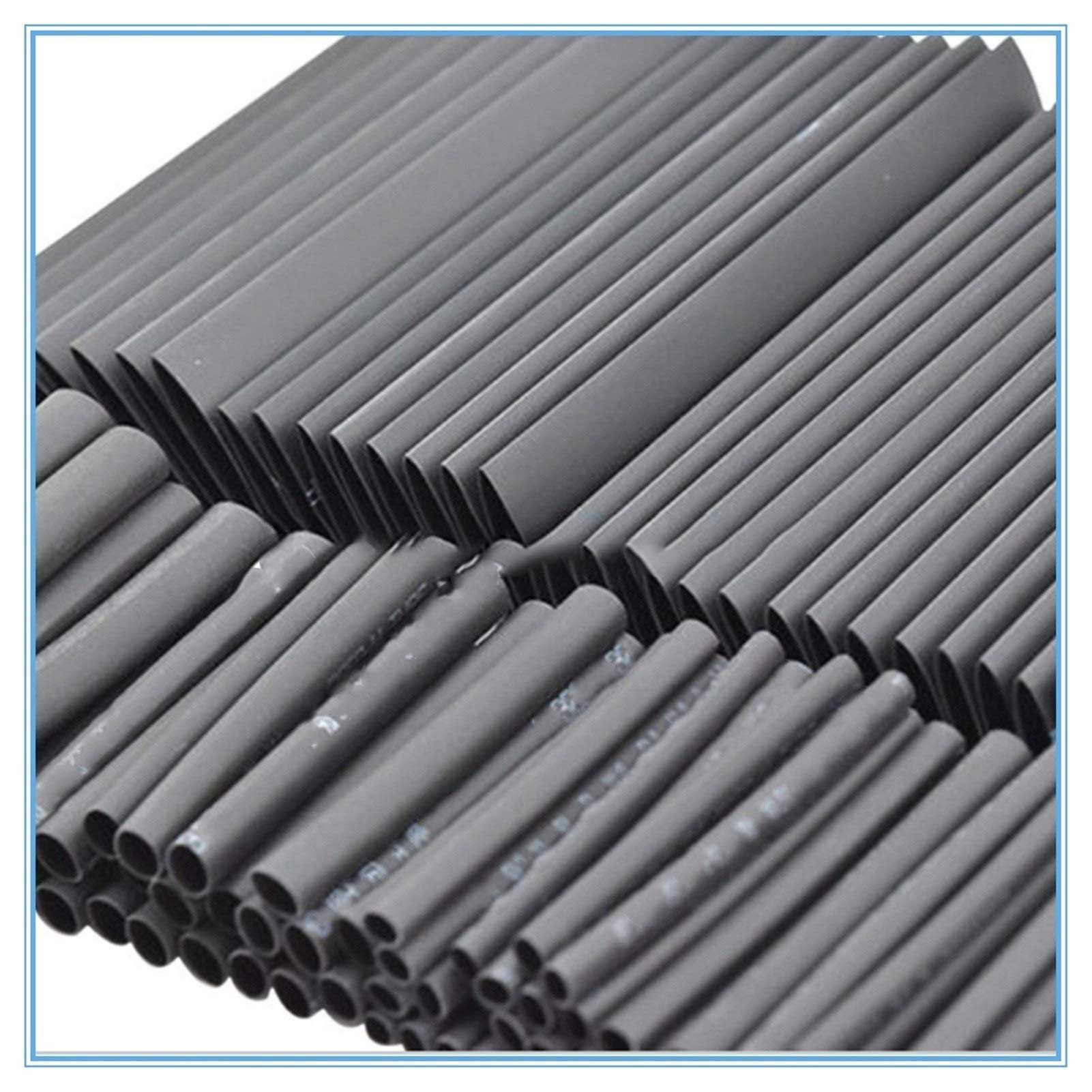 Assortimento di 127 tubi termorestringenti in poliolefina, 2:1, 7 misure, tubo restringibile