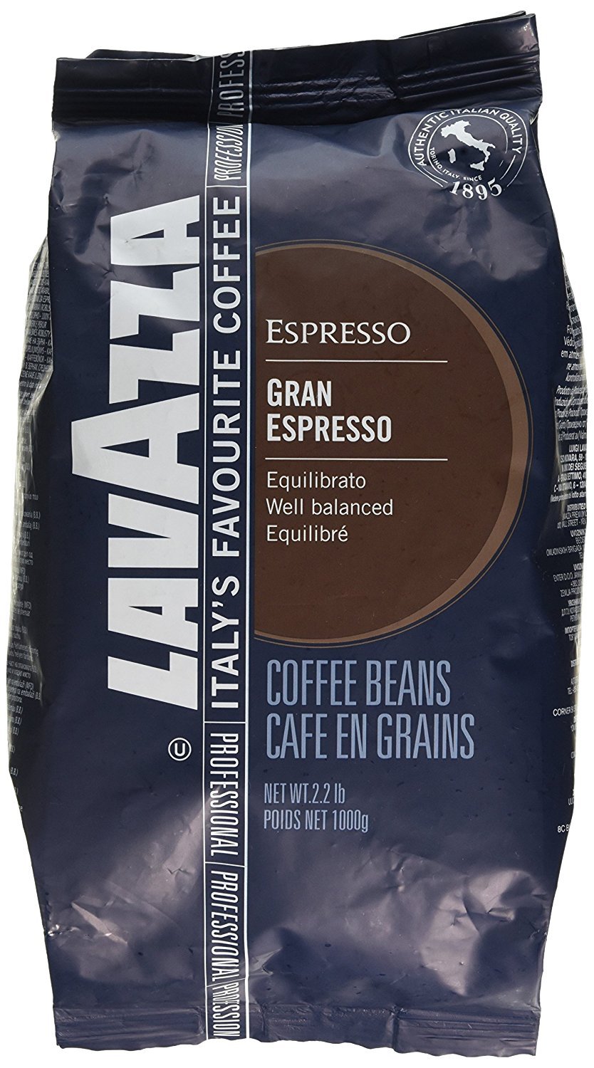 Lavazza Espresso Gran Espresso - 6 x 1kg ganze Kaffee-Bohne