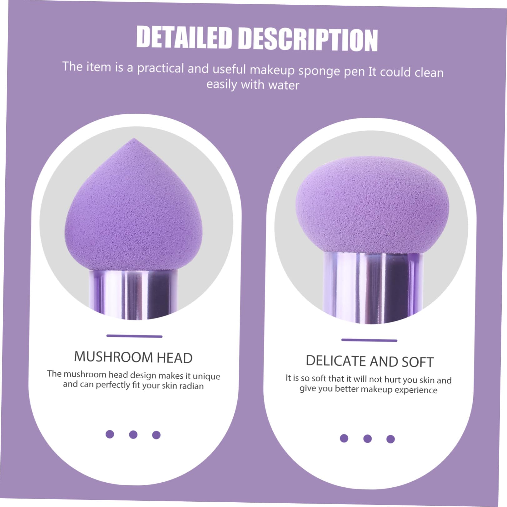 POPETPOP 15pezzi Per Latex Pratici Per Makeup Spugne Per Facciale Accessori Cosmetici Per Make-up e