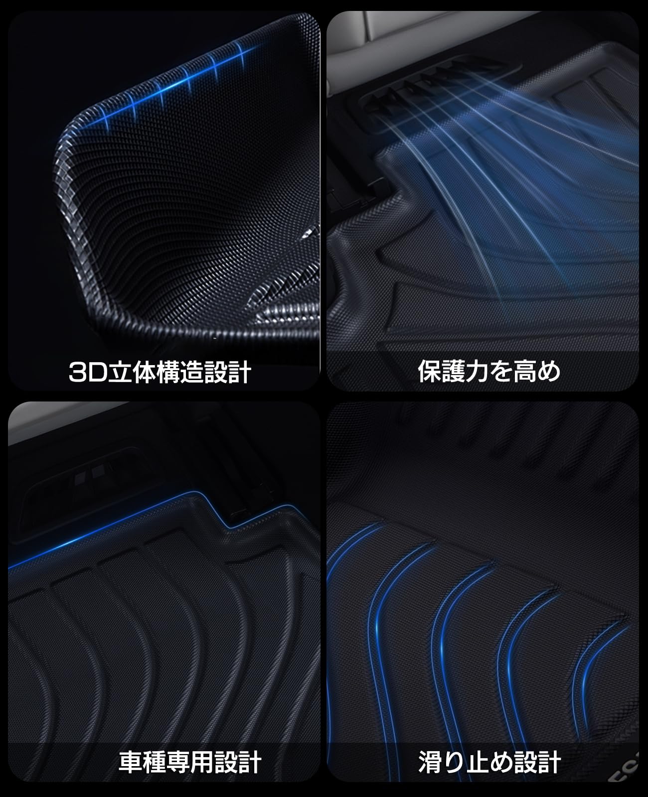 Amazon | 【beyond self】NV200 バネットバン フロアマット 専用設計 