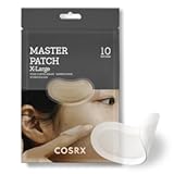 COSRX Master Patch Intensive | Oval-Shaped Hydrocolloid Pimple Patch with Tea Tree Oil & Salicylic Acid | Quick & Easy Blemish, Zit, Spot Treatment (10 Patches (X-Large), 10, Count)