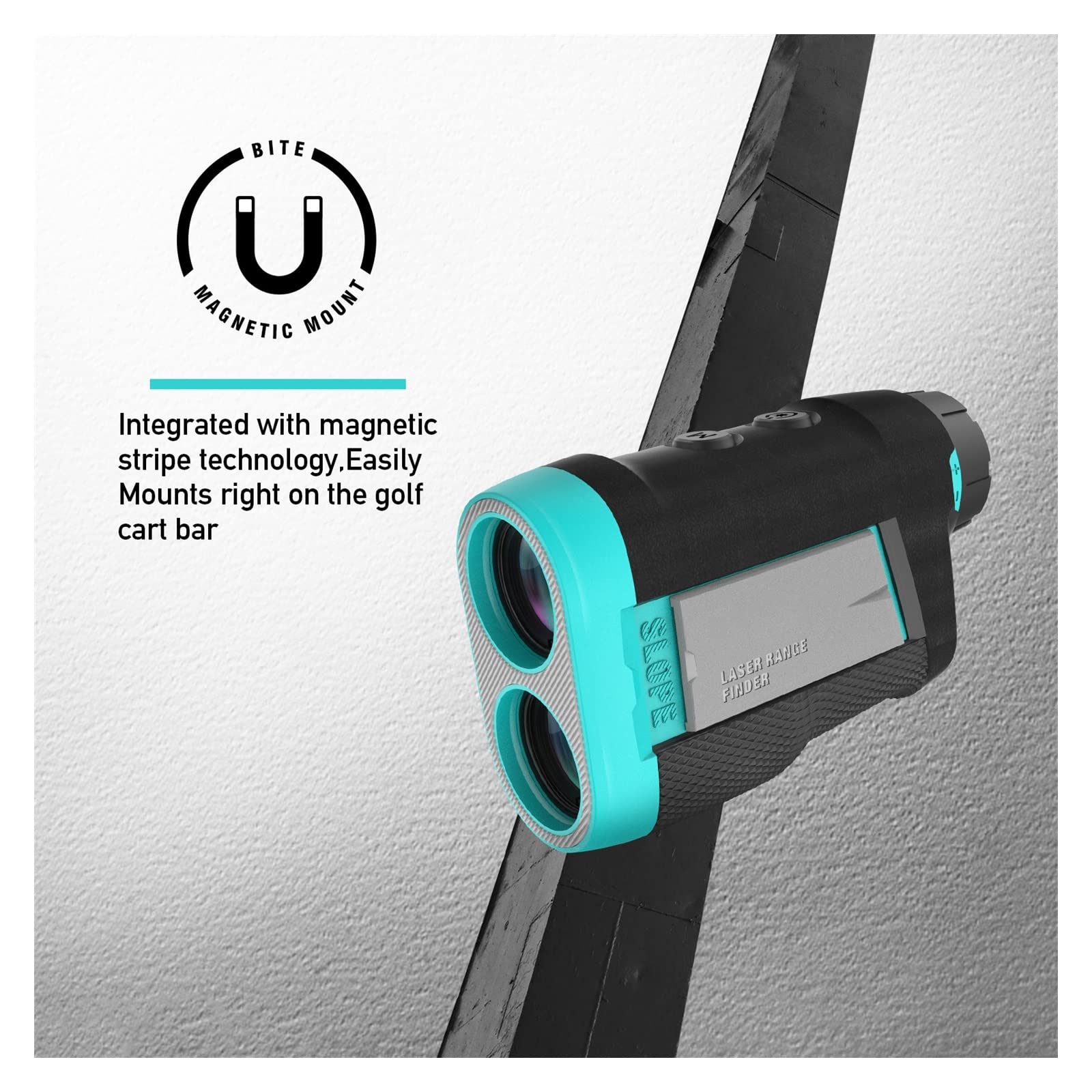 Telémetro de medición de Distancia PF260 Medidor de Distancia de Golf 600M Telémetro láser con Pendiente, vibración, magnético, Recargable de Alta precisión y precisión