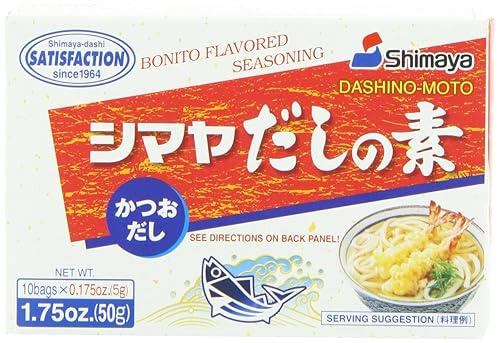 Shimaya Base de sopa Dashi No Moto de 1.76 onzas disponible en Yaxa Costa Rica