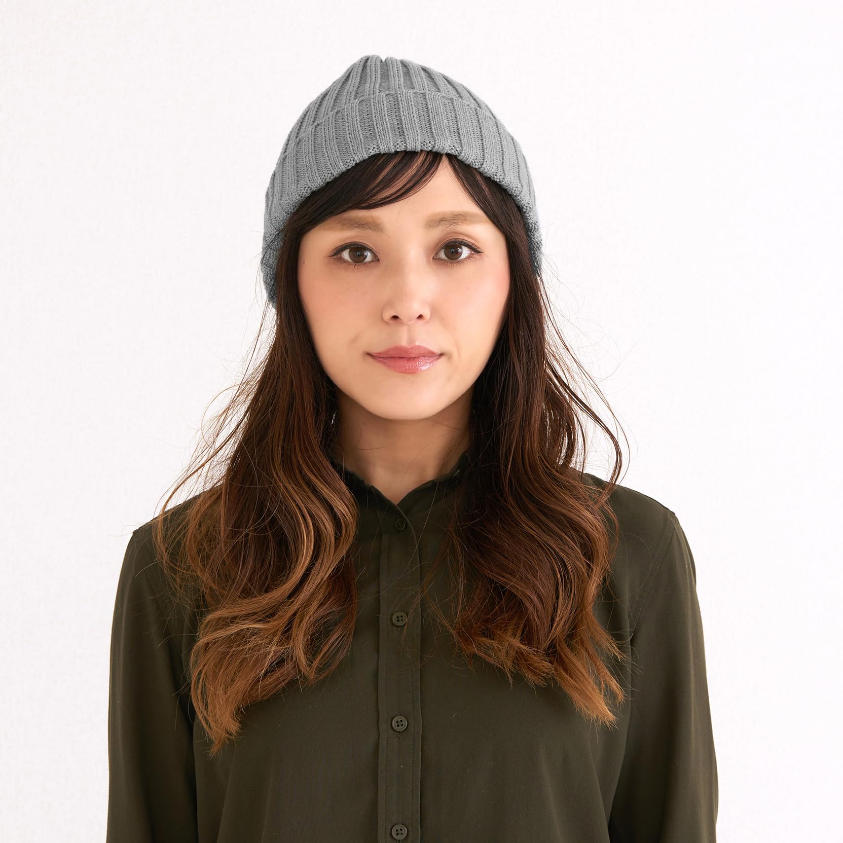 CHARM Uomo Fisherman Beanie Berretto 100% Cotone da Donna Maglione Beanie Berretto Cappellino Classico Design Semplice A Coste Cappello A Tesa Larga Cappello