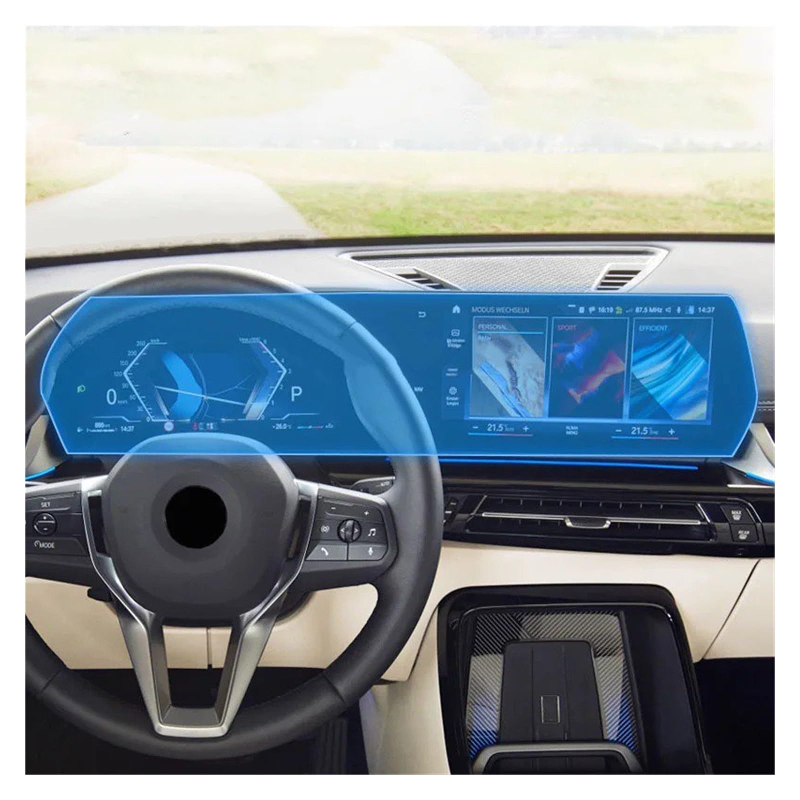 Protection d'écran BMW X1 U11 anti-rayures pour votre navigation - 7