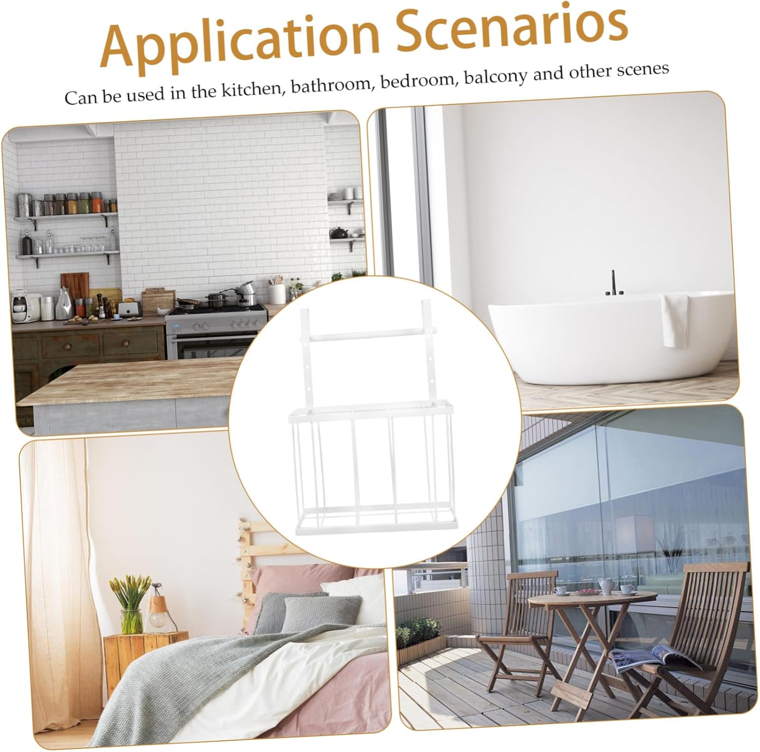 Ciieeo Hanging Kitchen Storage Organizer with Towel -mounted Basket for Cabinets Versatile Space-saving for Spices Vegetables and Kitchen Essentials