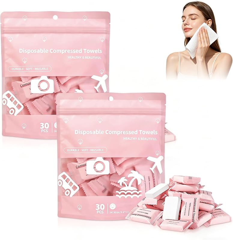 60PCS Travel Compressed