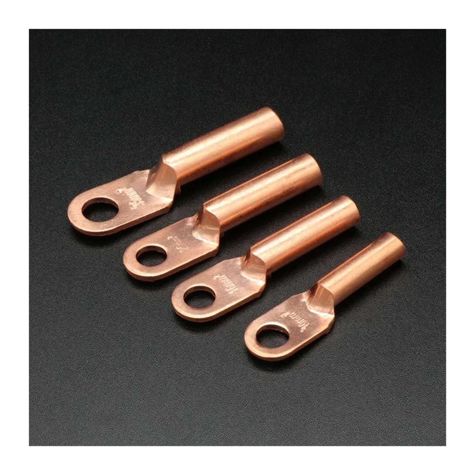 Filo A Crimpare Connettore Auto Morsettiera In Rame DT-10/16/25/35/50 Cavo Della Batteria Terminali A saldato A Capicorda(Copper DT-35,10pcs)