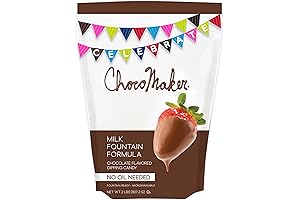 ChocoMaker Milk Chocolate Microwavable Fondue and Fountain Dipping Candy - 2 Pound Bag