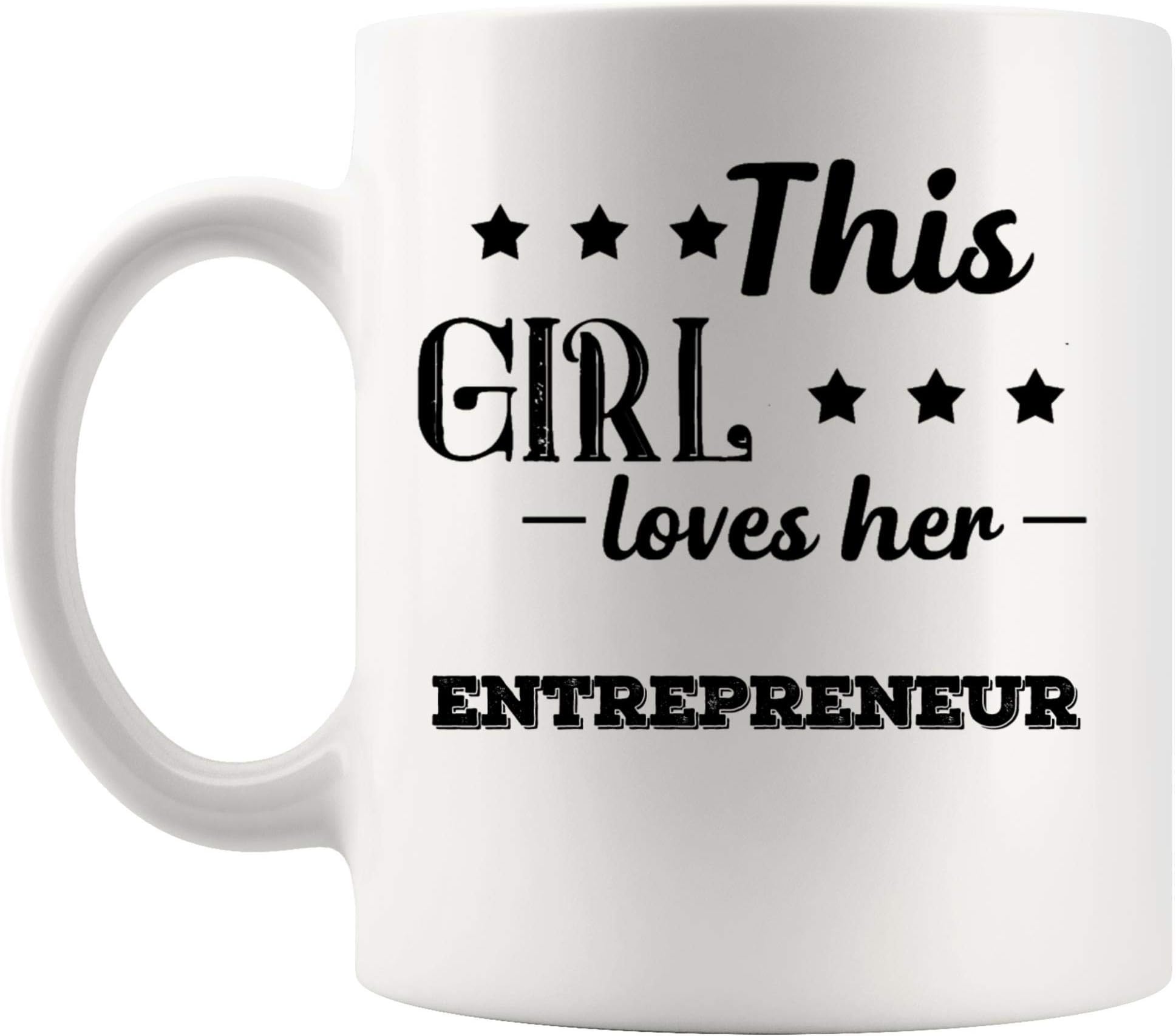 Entrepreneur Mug Coffee Cup - Boss Seller Business Enterpriser investor businessman businesswoman Funny Gift for Men Women Cups