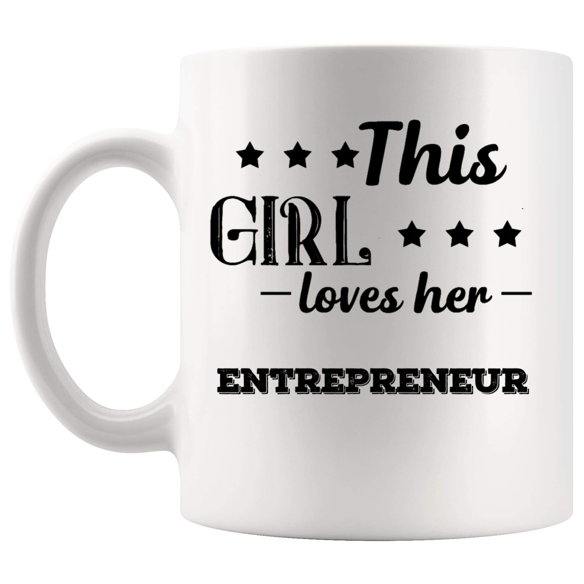 Entrepreneur Mug Coffee Cup - Boss Seller Business Enterpriser investor businessman businesswoman Funny Gift for Men Women Cups