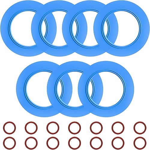 Sello de válvula de descarga para estándar americano, paquete de 7 piezas de silicona mejoradas, 7301111-0070A, repuesto de piezas de inodoro