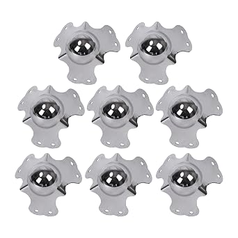 Sound Town 8-Pack Large Ball Corner Edge Protector for Flight Case, Cabinet ST-RHW-07