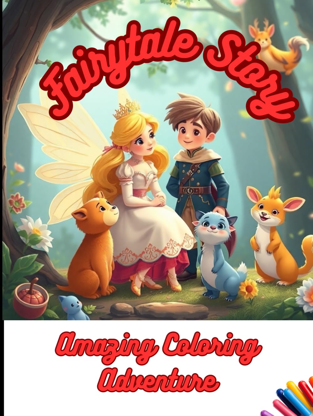 Fairytale Story: Amazing Coloring Adventure