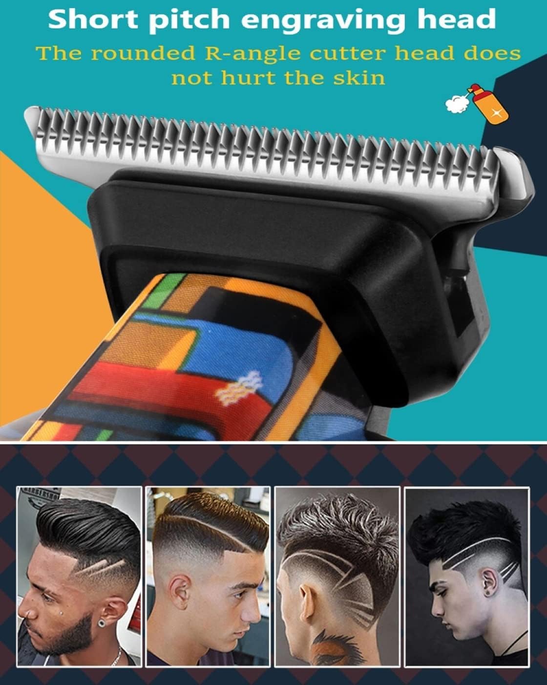 Hair Clippers for Men TrFor Beard Trimer Professional Clipper Electr Razor Cutting Machine Haircut Shaver