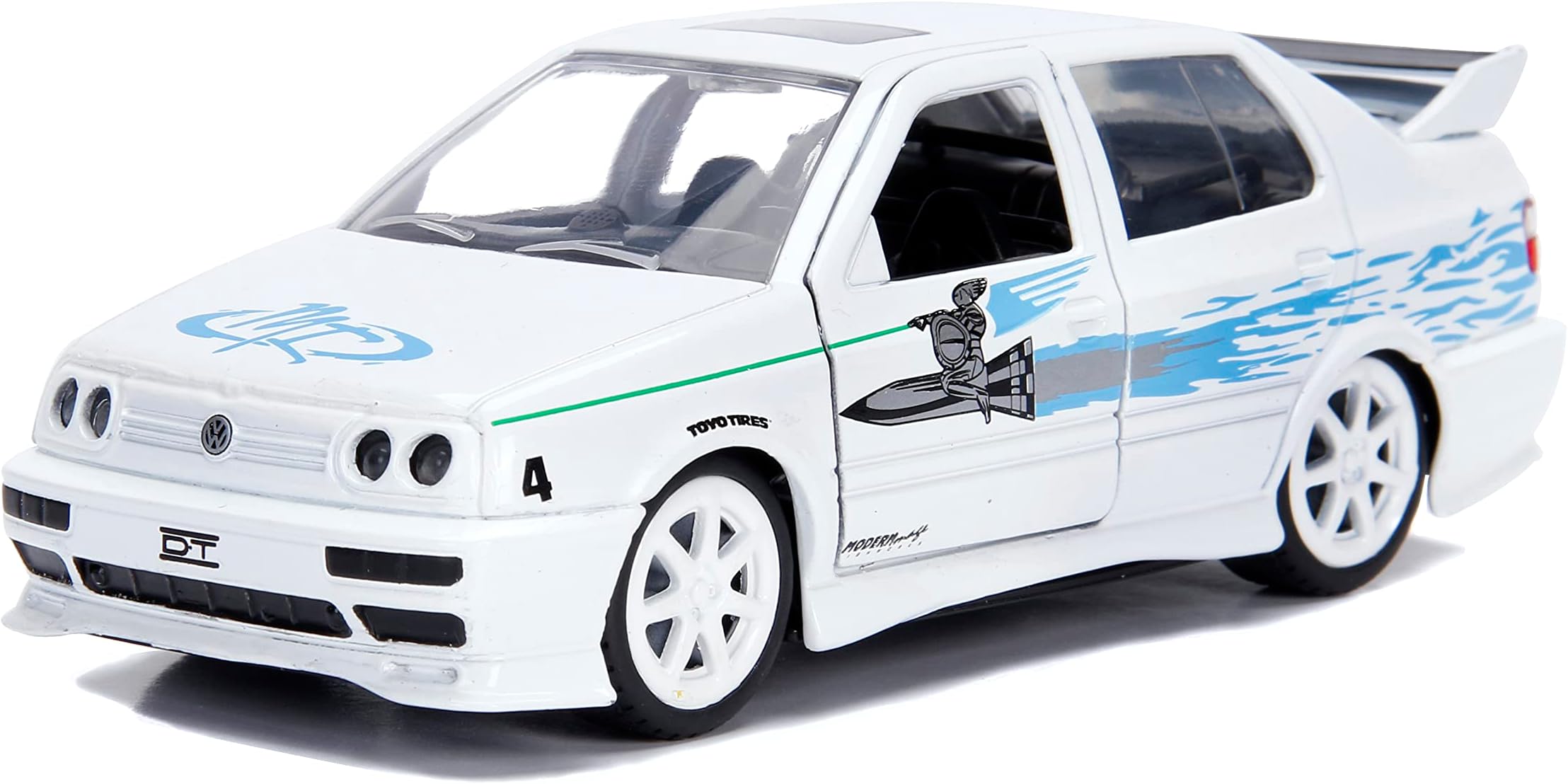 Jada Jesse's Volkswagen Jetta White "Fast & Furious" Movie 1/32 Diecast Model Car