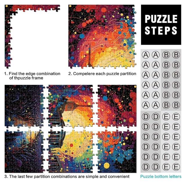 Foto 3 de 6 de Puzzle de la Acrópolis, 1000 piezas, para adultos, 38 x 52 cm