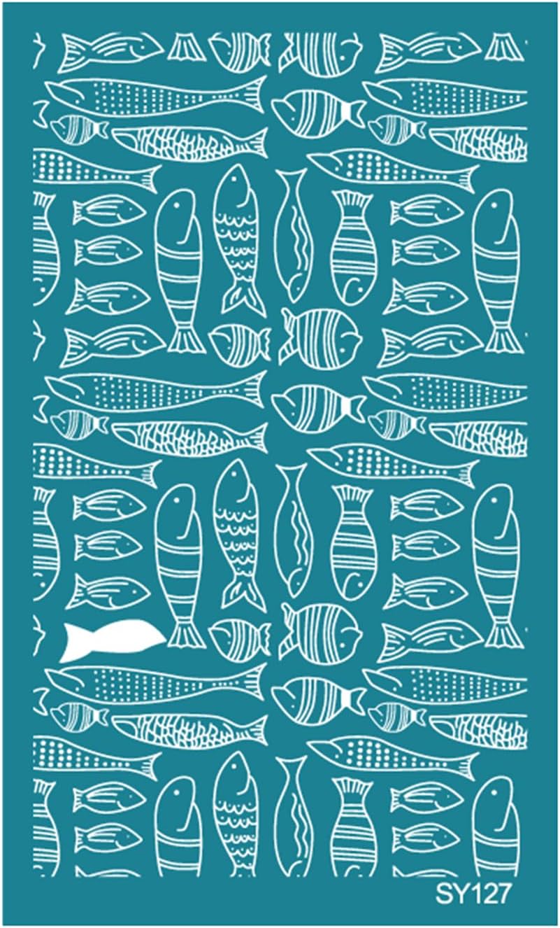 Geometric Silk Screen Stencils for Shopping Bags Shirts Clay Earrings Making Silkscreen Stencils Jewelry Tool Silk Screen for Clay & Other Jewelry Earrings Decorations
