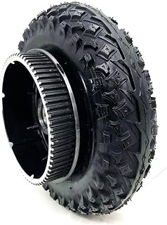 SXOPU 200X50 Wheels With Drive Gear 8X2 Tire For Electric Scooter Wheel Chair Truck Pneumatic Trolley Cart Scooter parts and accessories