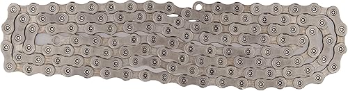 SHIMANO Unisex_Cadena 126e Road/Mt Ql XT/ULTEGRA HG701 11V 166 Cadena de eslabones Plata, Beige (Natural)